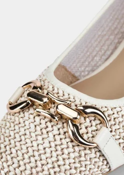 Ballerines, aspect tricot