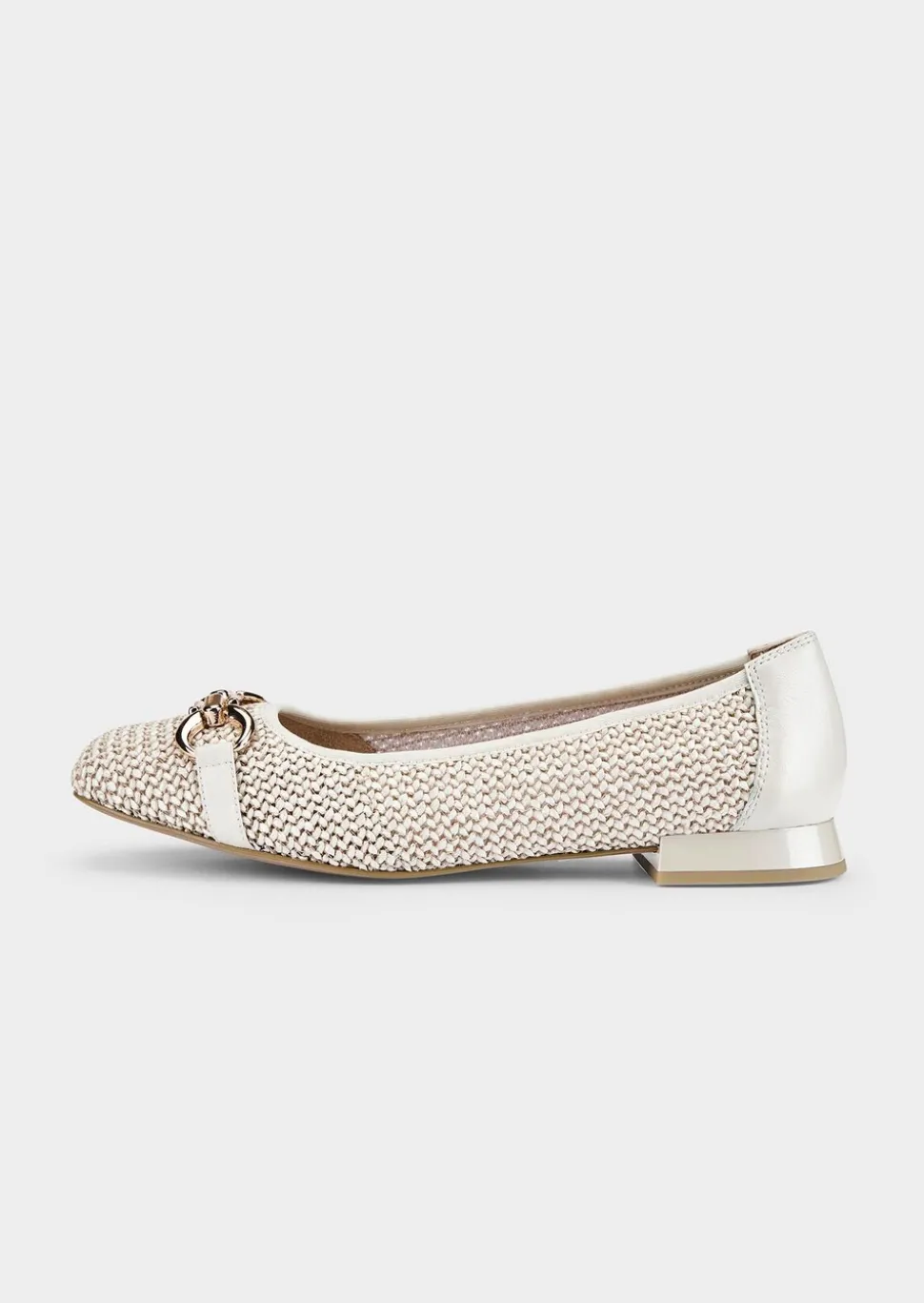 Ballerines, aspect tricot