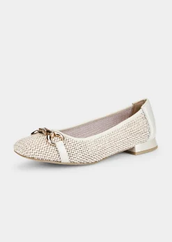 Ballerines, aspect tricot