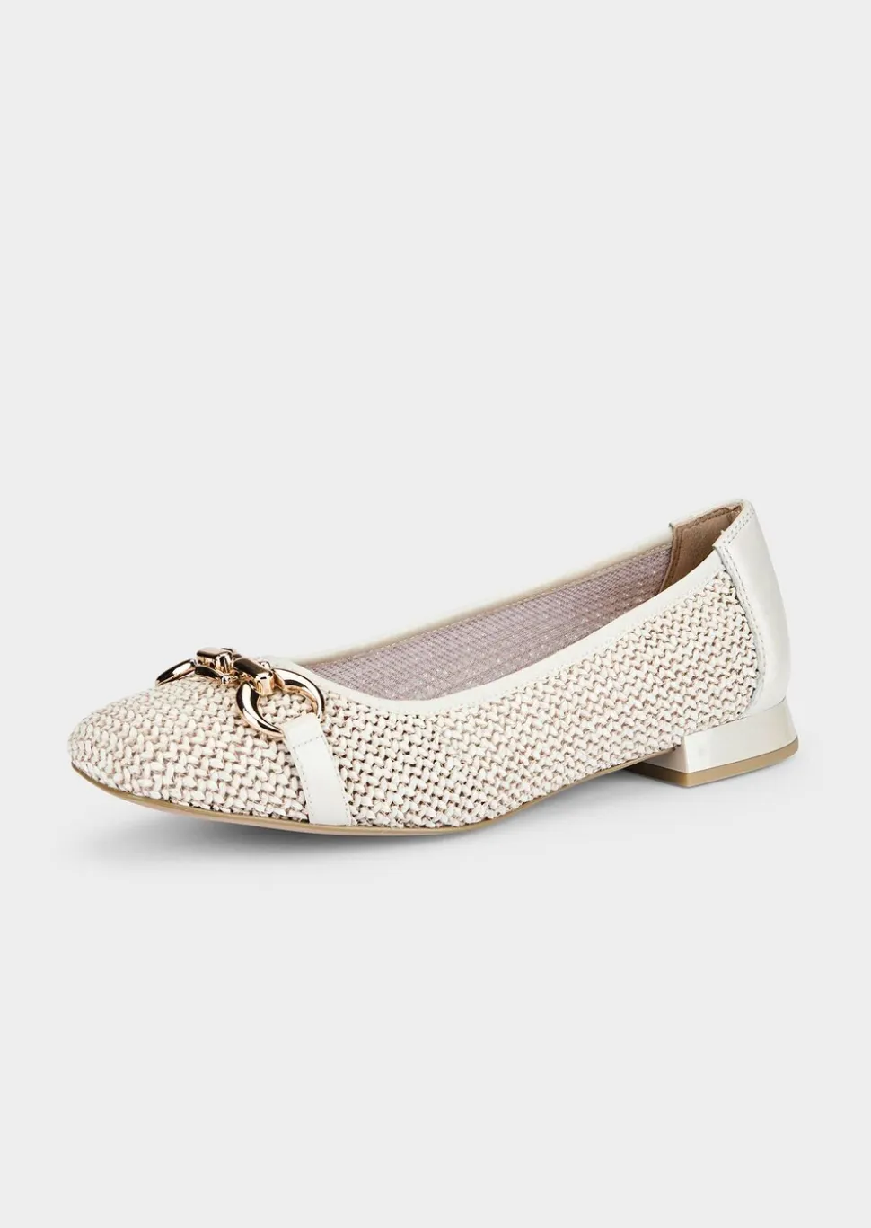 Ballerines, aspect tricot
