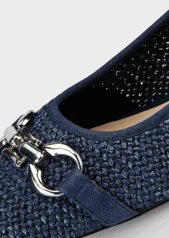 Ballerines, aspect tricot