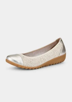 Ballerines, aspect tricot