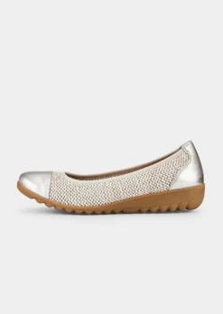 Ballerines, aspect tricot
