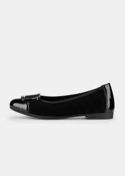 Ballerines avec boucle décorative