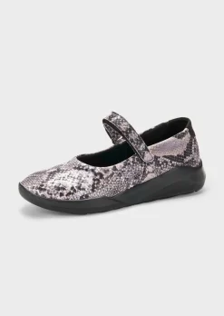 Ballerines avec imprimé animalier