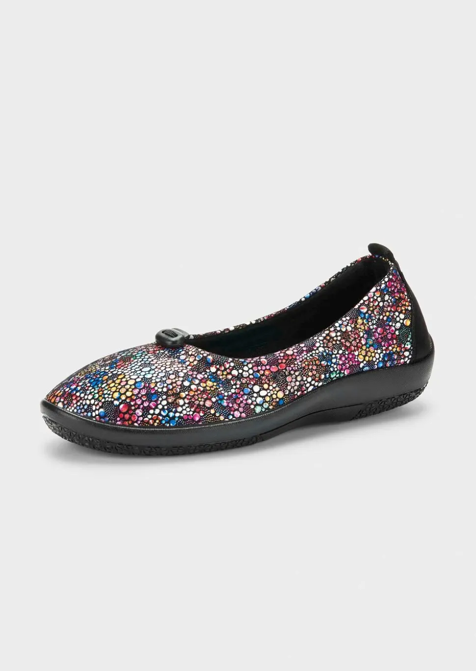 Ballerines avec motif floral