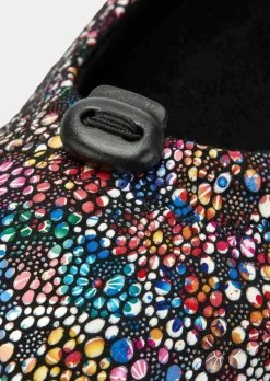 Ballerines avec motif floral
