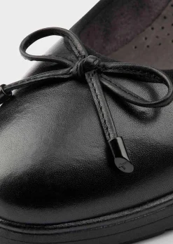 Ballerines avec talon compensé