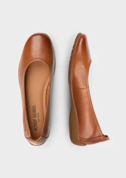 Ballerines en cuir véritable