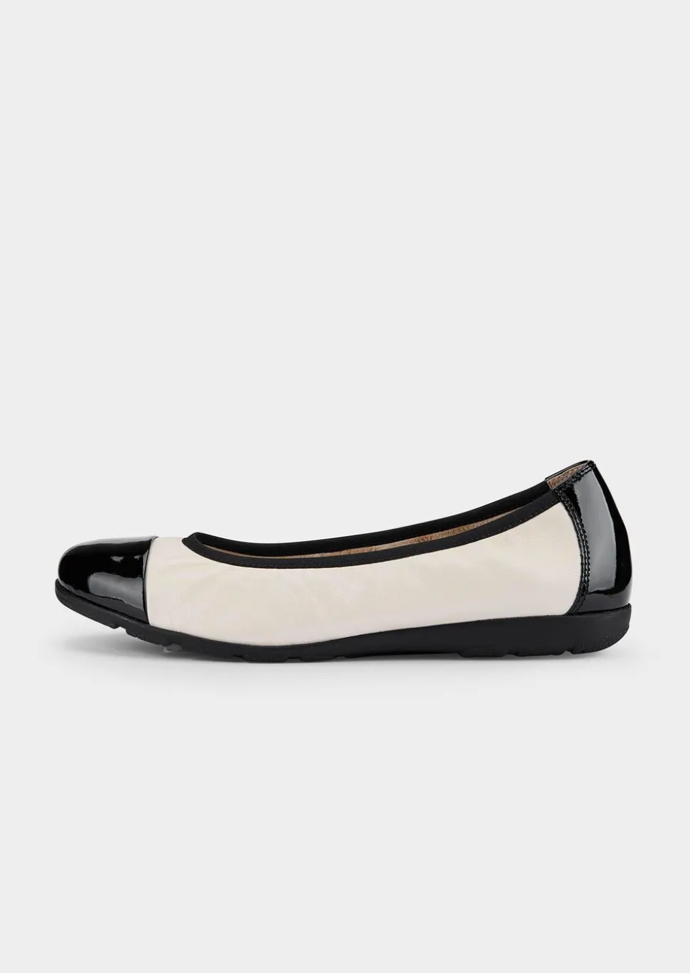 Ballerines en cuir véritable
