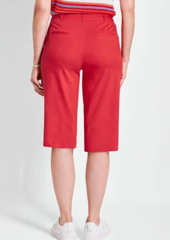 Bermuda CARLA avec ceinture montée en forme