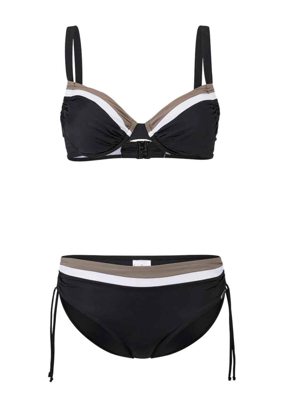 Bikini à armatures avec frondes