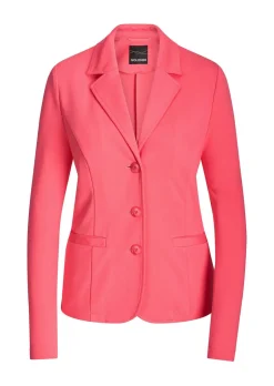 Blazer en jersey avec col tailleur
