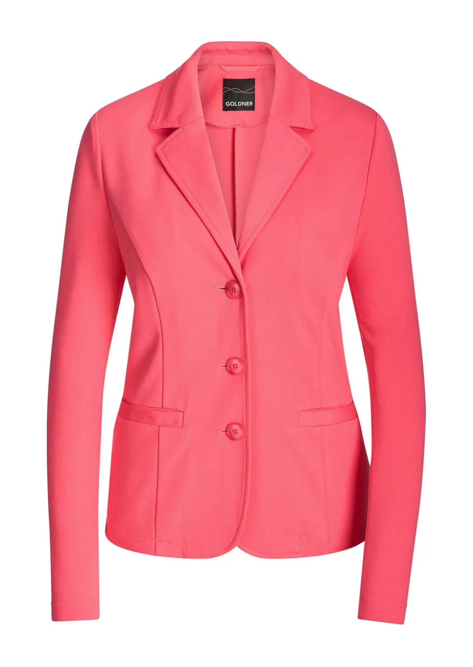 Blazer en jersey avec col tailleur