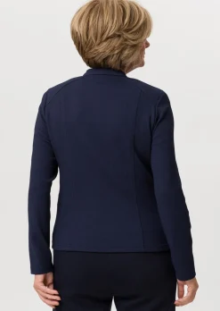 Blazer en jersey avec fermeture zippée