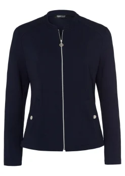Blazer en jersey avec fermeture zippée
