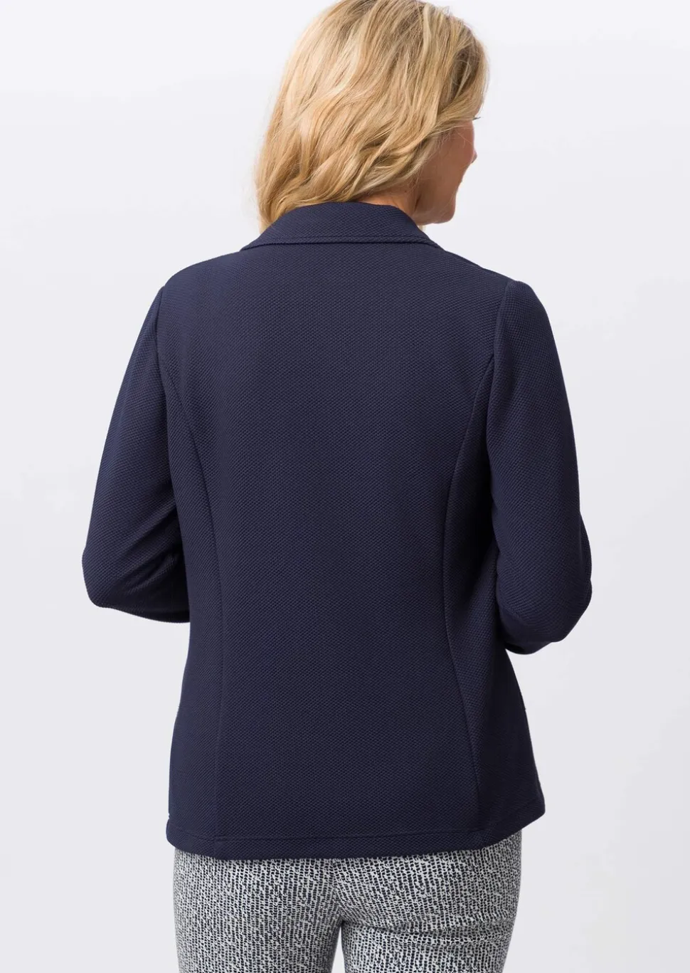 Blazer en jersey structuré, avec poches