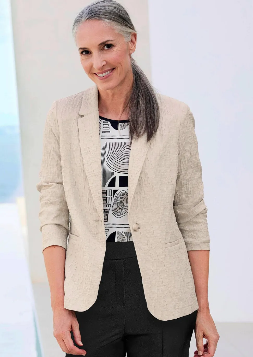 Blazer joliment structuré