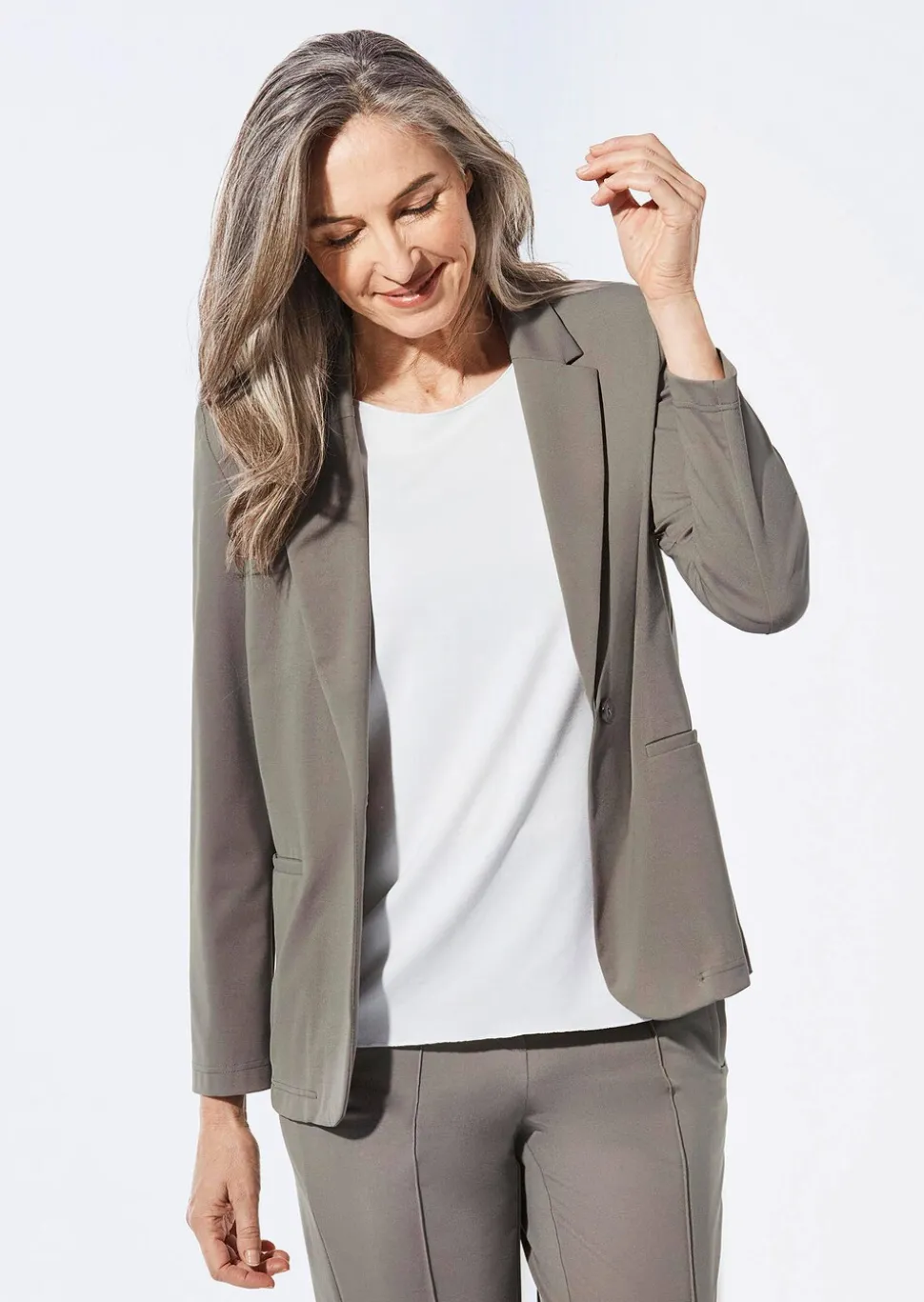 Blazer léger en jersey très agréable à porter
