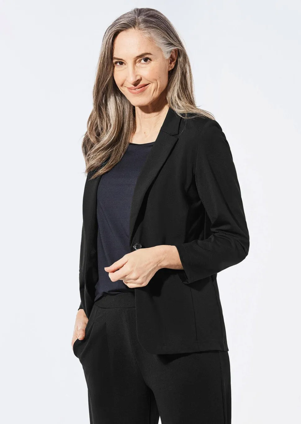 Blazer léger en jersey très agréable à porter