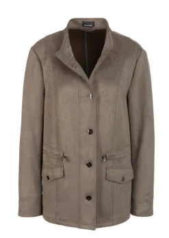 Blazer toucher velours
