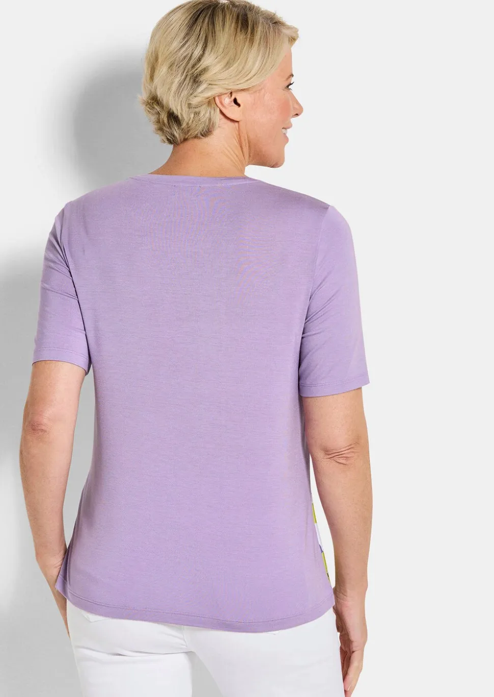 Blouse avec imprimé cachemire et strass
