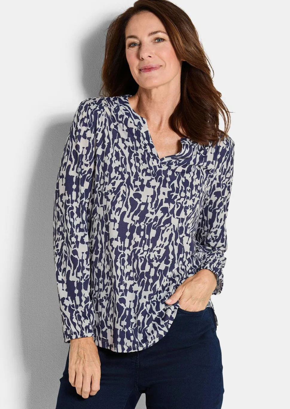 Blouse coupe cintrée