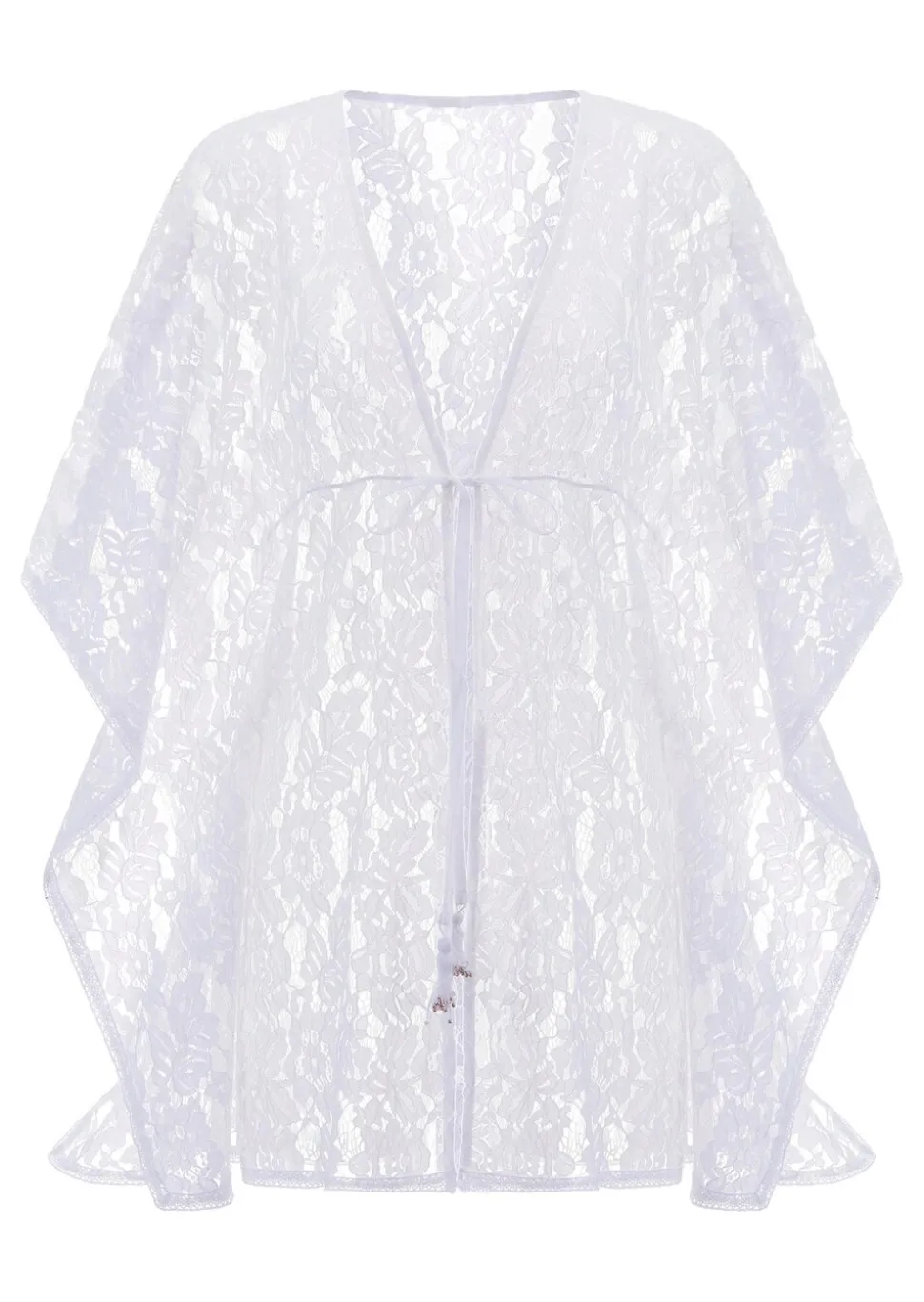Blouse de plage en dentelle légère