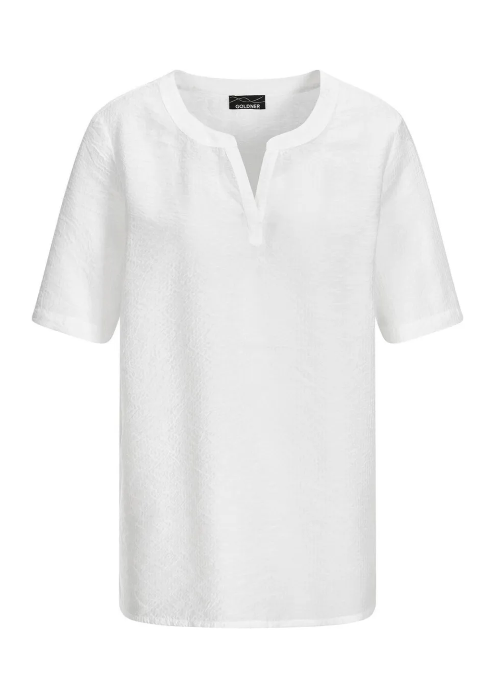 Blouse en seersucker, facile d'entretien
