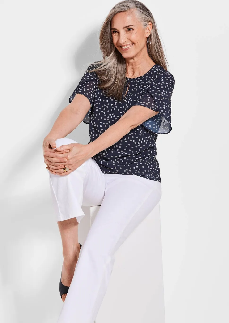 Blouse en voile léger