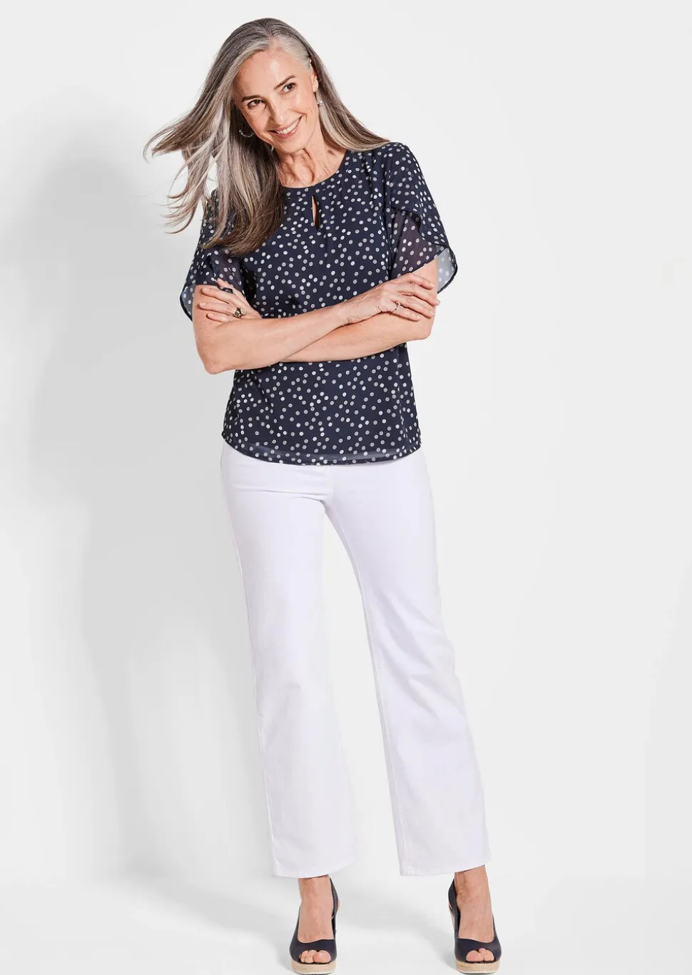 Blouse en voile léger