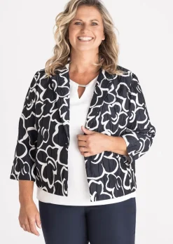 Blouse fluide avec élément décoratif au décolleté