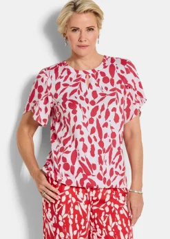 Blouse élégante avec manches tulipe