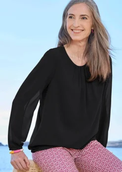 Blouse élégante en voile
