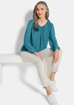 Blouse élégante en voile