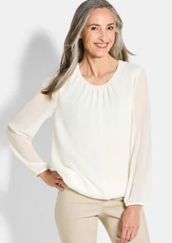 Blouse élégante en voile