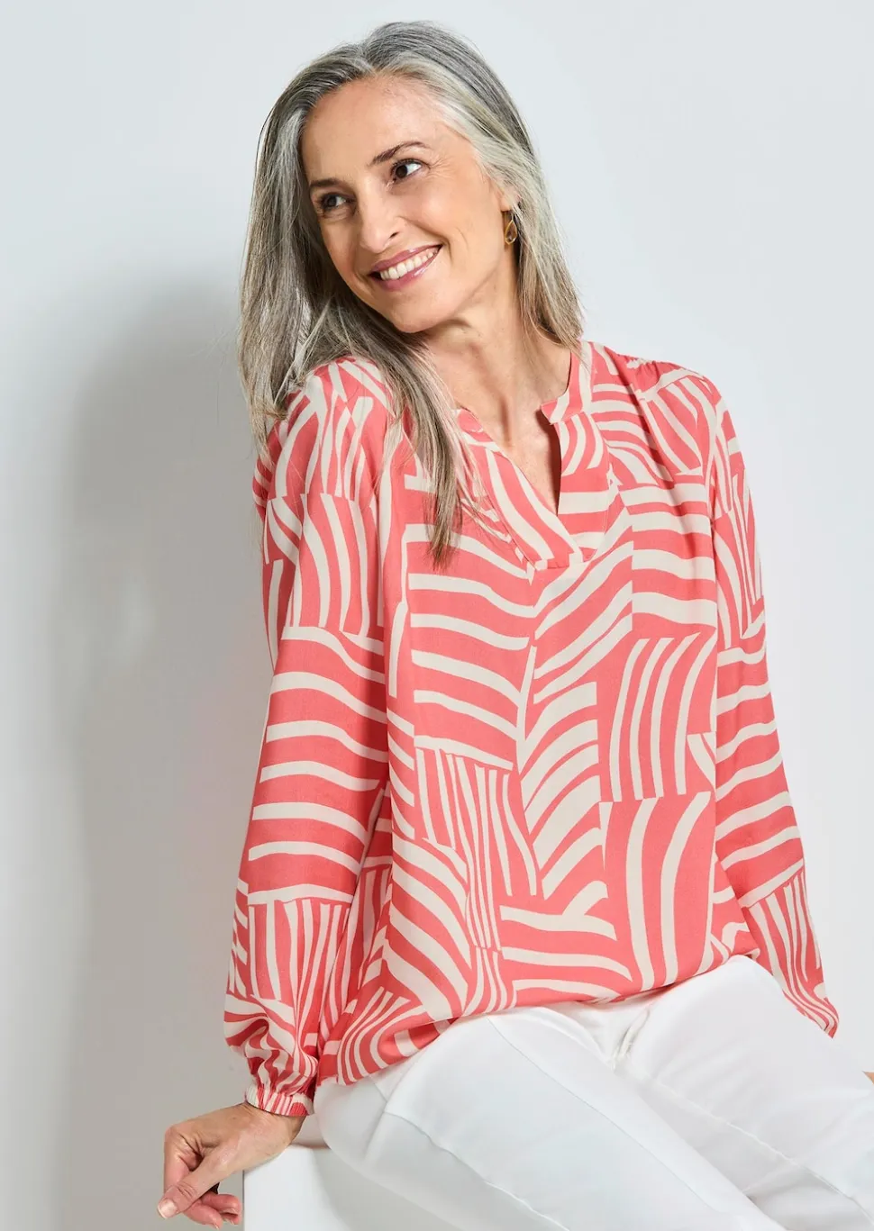 Blouse légère en pure viscose
