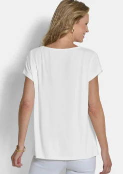Blouse raffinée avec pierres scintillantes