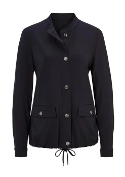 Blouson à col droit