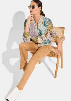 Blouson en jersey de viscose