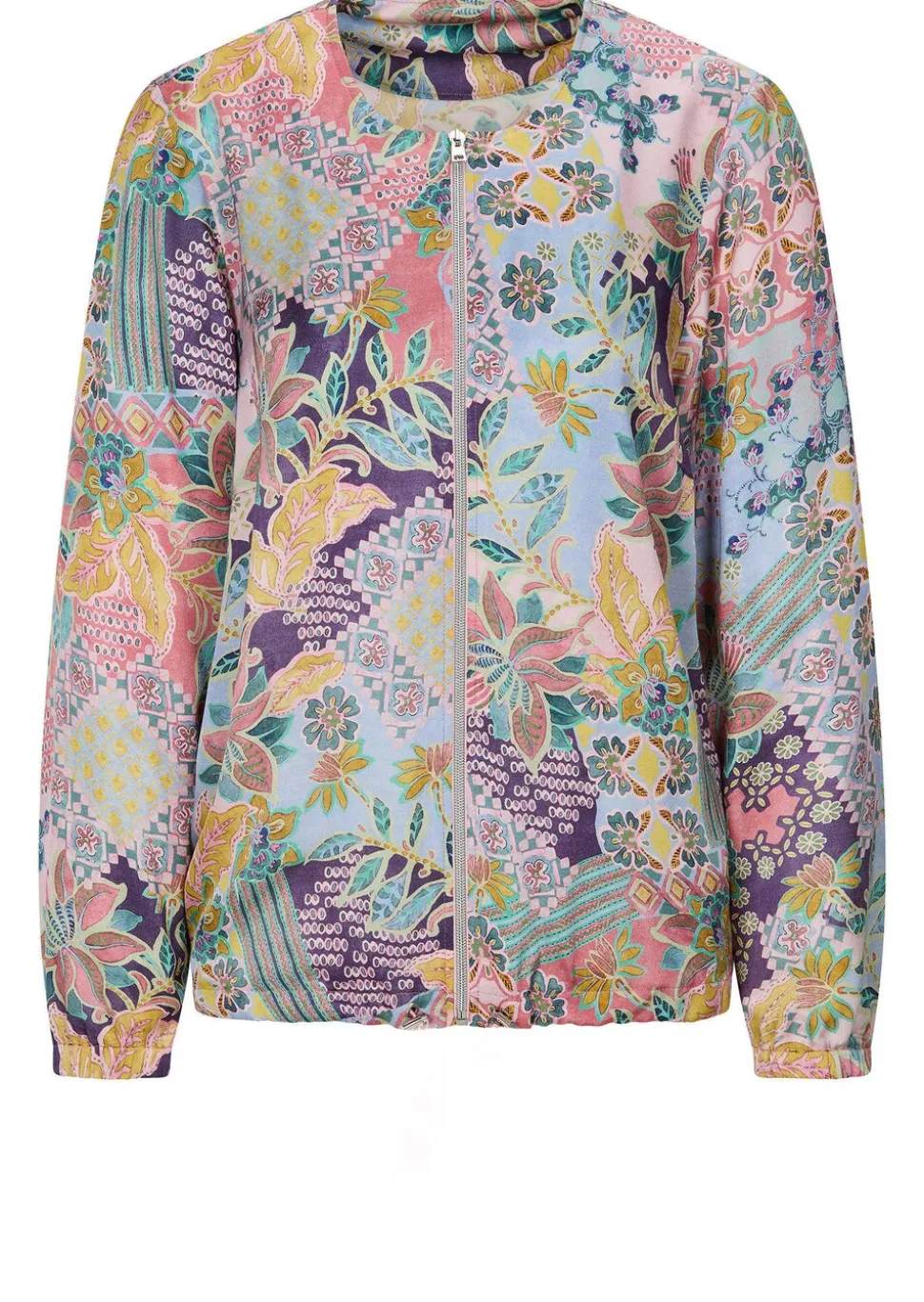 Blouson léger en satin de viscose