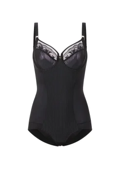 Body à armatures avec motif à rayures