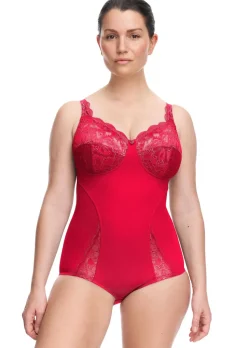 Body sans armatures orné de dentelle