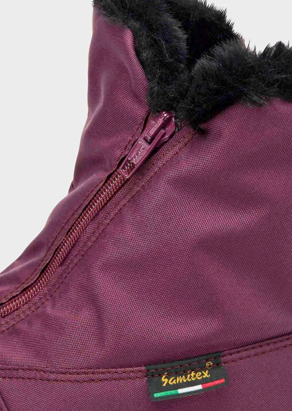Bottes d’hiver doublées avec zip