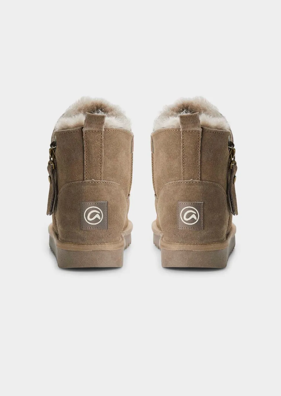 Bottines avec doublure en peau d'agneau