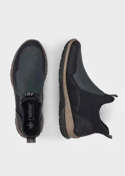 Bottines avec empiècement extensible