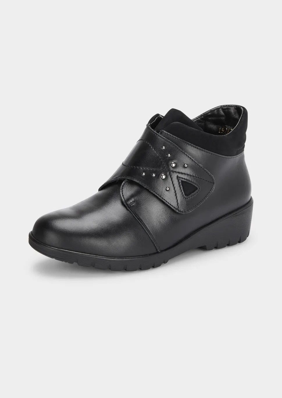 Bottines avec fermeture velcro