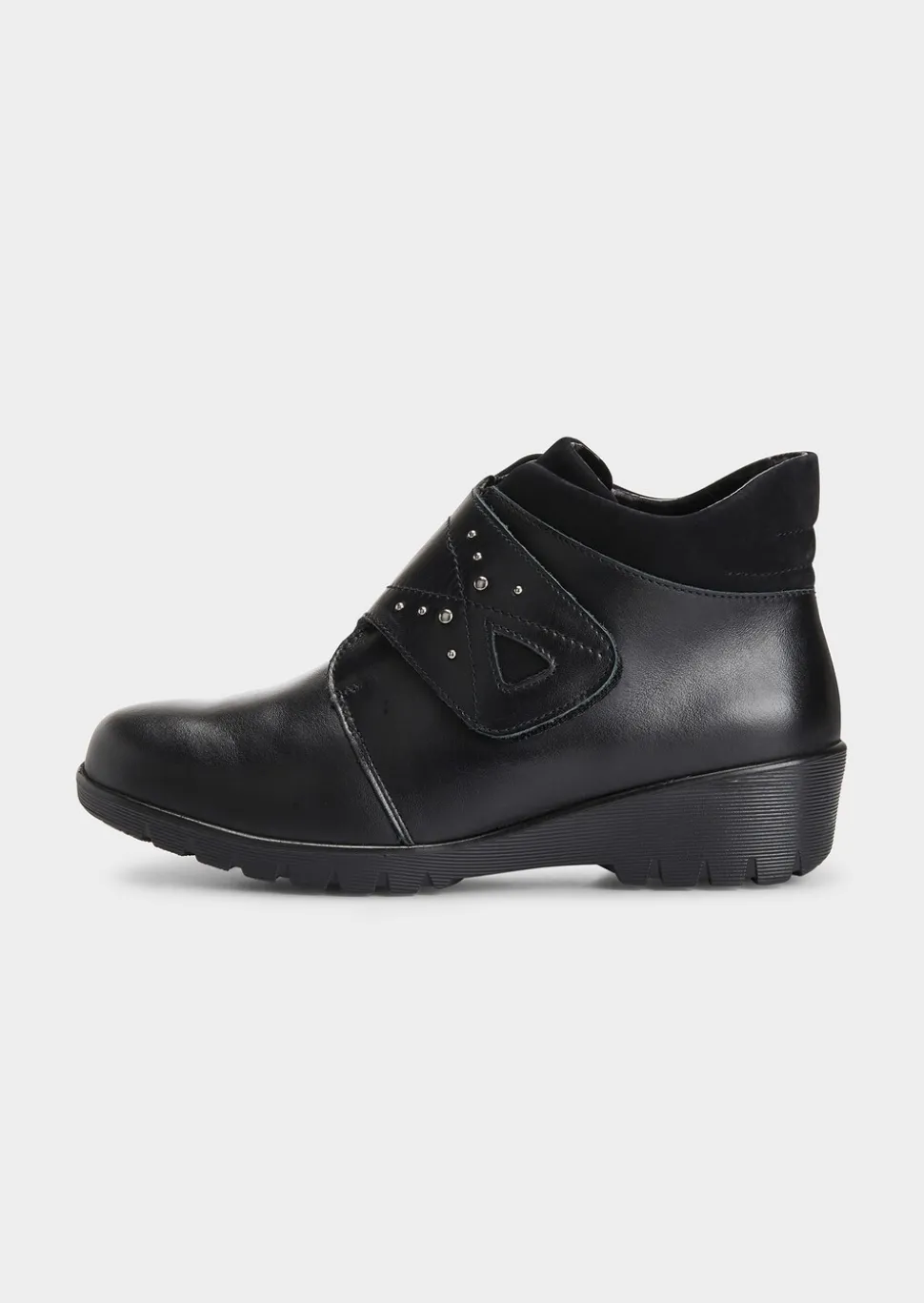 Bottines avec fermeture velcro