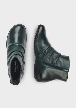 Bottines en cuir véritable