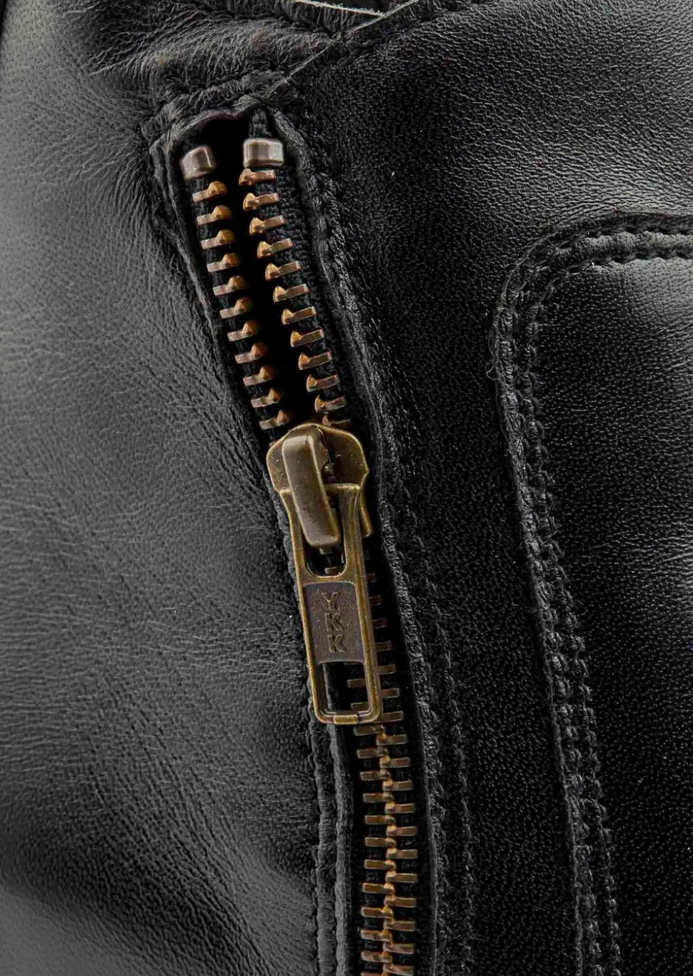 Bottines en cuir véritable